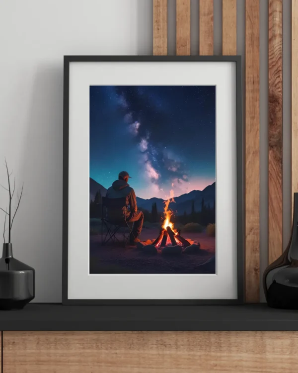 10104-Noche Estrellada en la Montaña + 🎁 Incluye participación en sorteo.